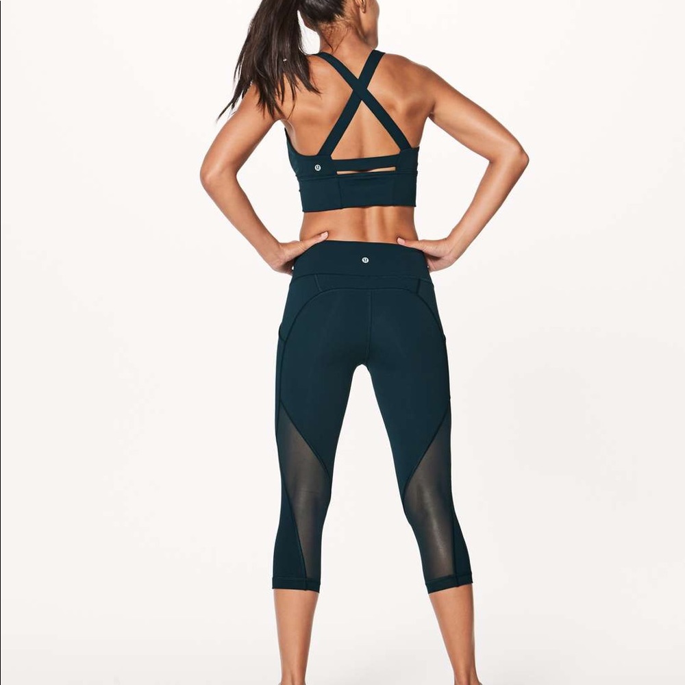 Lululemon Sweat Your Heart Out Crop (21”)